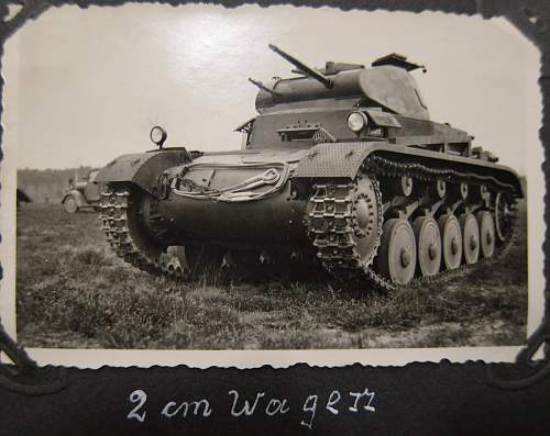 Photo album of a Panzer trooper from Regiment 31 of the 5th Panzer Division