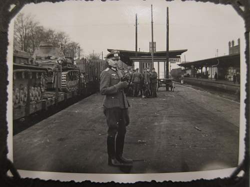 Photo album of a Panzer trooper from Regiment 31 of the 5th Panzer Division