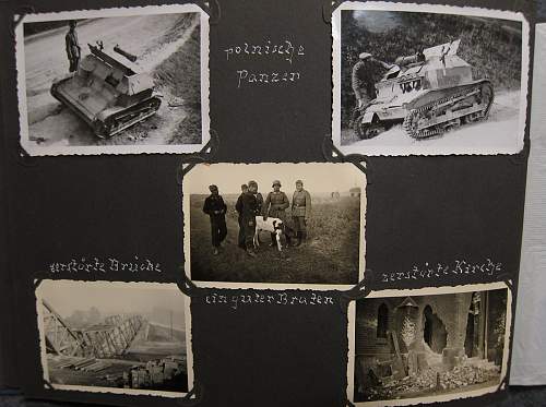 Photo album of a Panzer trooper from Regiment 31 of the 5th Panzer Division