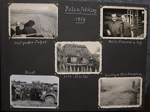 Photo album of a Panzer trooper from Regiment 31 of the 5th Panzer Division