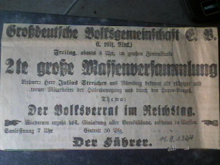 Early 1920s Kampfzeit Paper Items