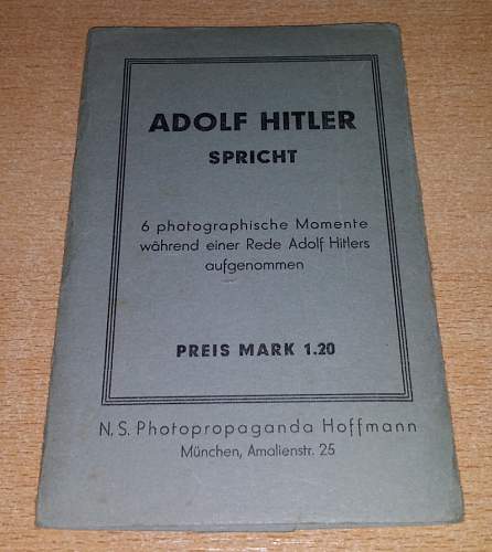 Photographs of A. Hitler