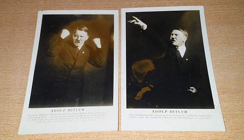 Photographs of A. Hitler