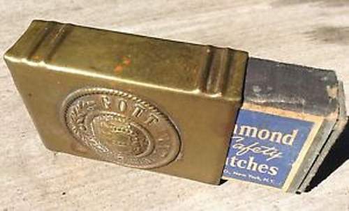 German trench art tobacco box ?! WWII ?