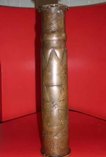 Trench art (swastika)