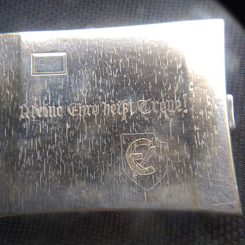 Cigarette case.....Estonian SS??