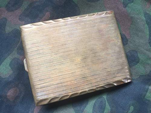 Fallschirmjäger cigarette case