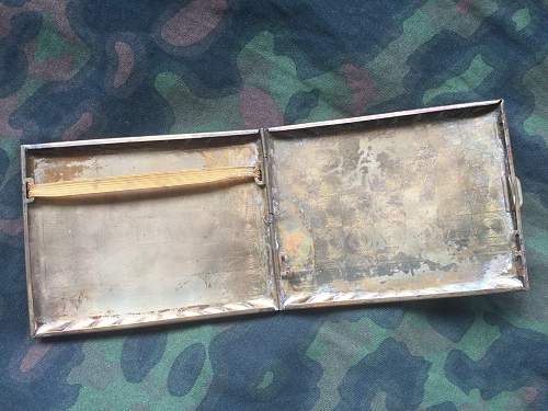 Fallschirmjäger cigarette case