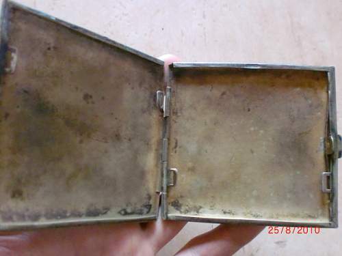 Nice trench art cigar(??) box from 1944 (Norwegian front)