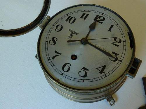 Kriegsmarine U Boat / ships Clock WW11