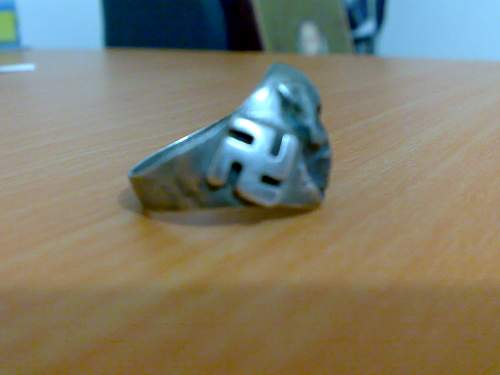 Skull ring, fake but what?