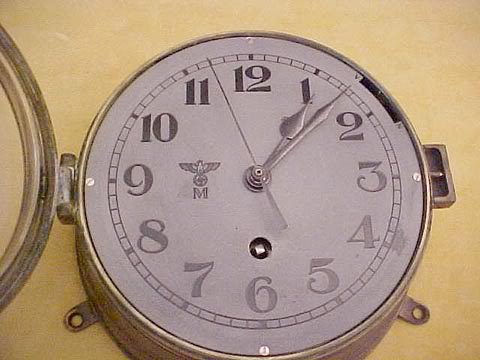 i have an old clock left to me from the war, anyone know about it?