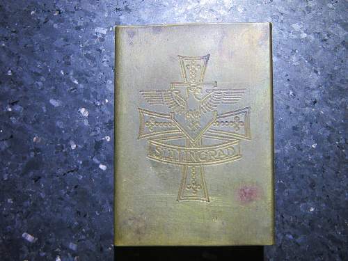 Stalingrad match box holder