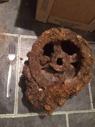 Possible tank wheel found on a ww1 dump, Great Britain