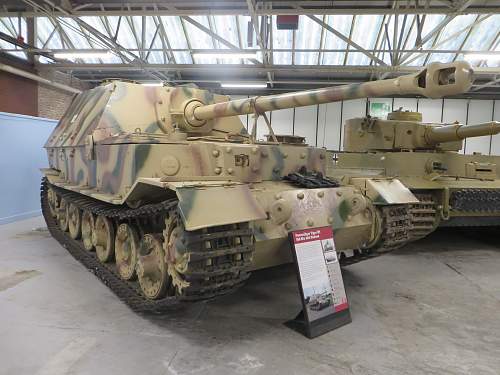 Elefant on display at Bovington tank museum