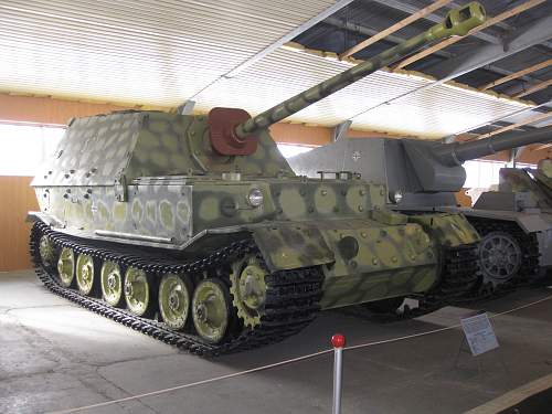 Elefant on display at Bovington tank museum