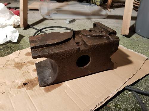 Cannon breech block, what cannon was it on?