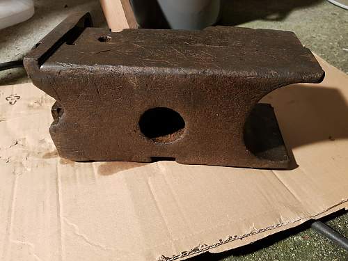 Cannon breech block, what cannon was it on?