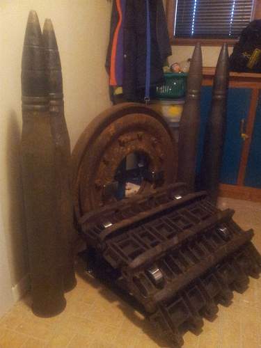 My little collection of panzer parts