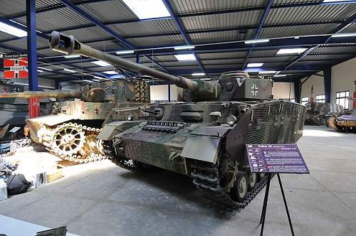 German tanks at the Musée des Blindés