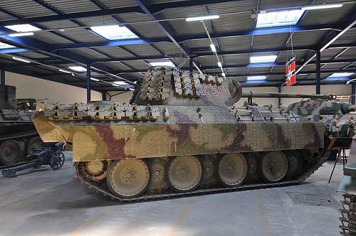 German tanks at the Musée des Blindés