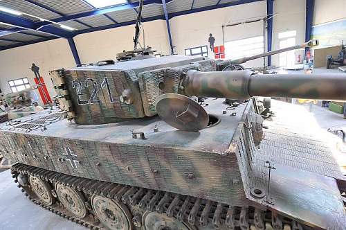 German tanks at the Musée des Blindés