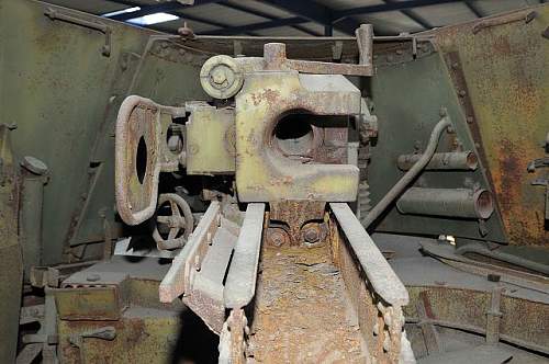 German tanks at the Musée des Blindés