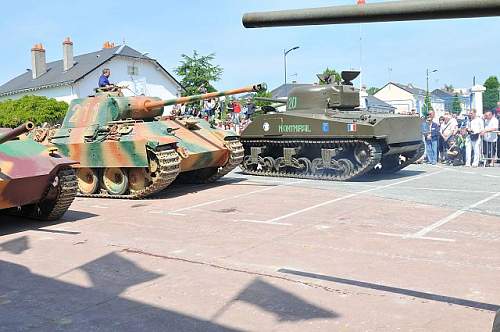 German tanks at the Musée des Blindés