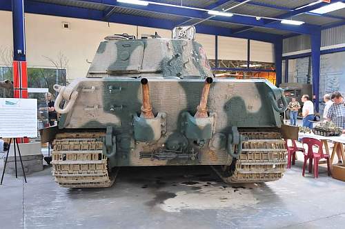 German tanks at the Musée des Blindés