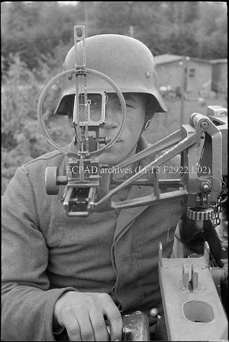 2cm Flak 38 Gunners Shield