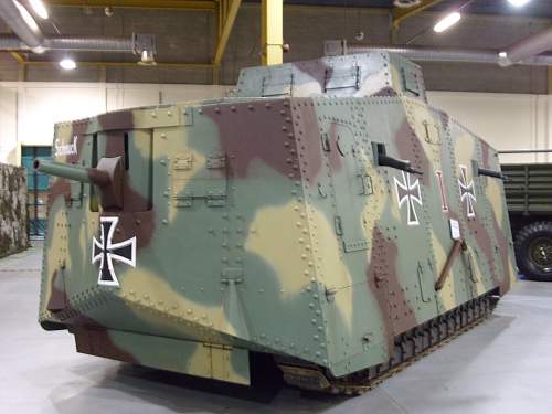 A7V WW1 Panzer Replica in U.K.