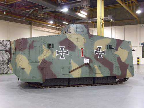 A7V WW1 Panzer Replica in U.K.