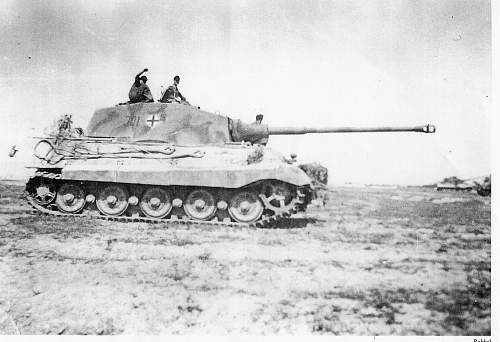 TIGER II, piece of hull armour