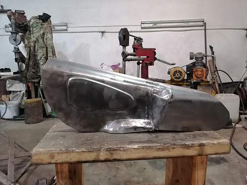 BMW r75 fuel tank