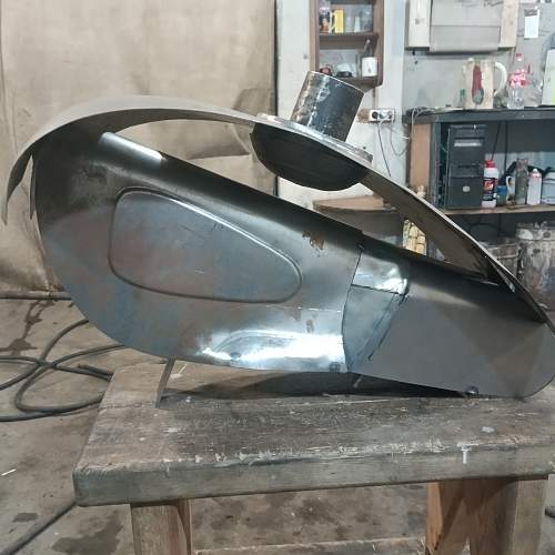 BMW r75 fuel tank