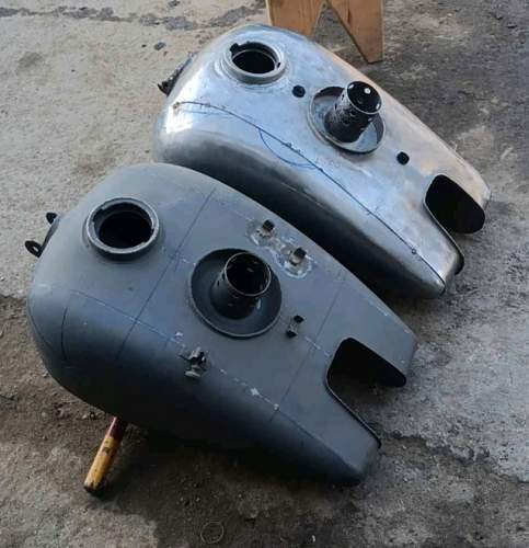 BMW r75 fuel tank