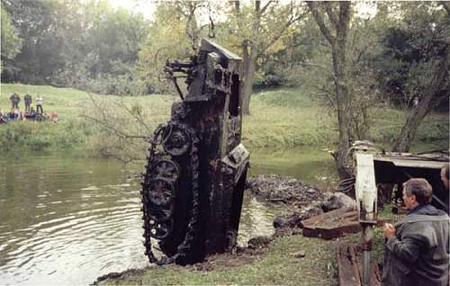 German Stug found in Pskov area