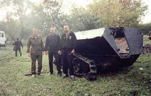 German SdKfz 250 recovered in Russia