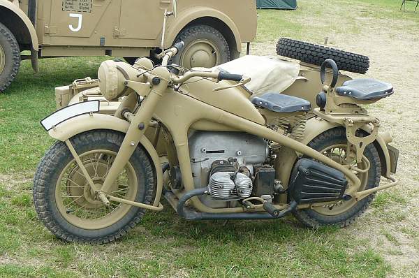 German WWII Bike's.Gotta luv em!