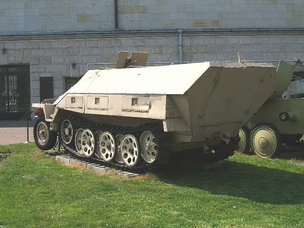 German Sdffz 251 Halftrack.