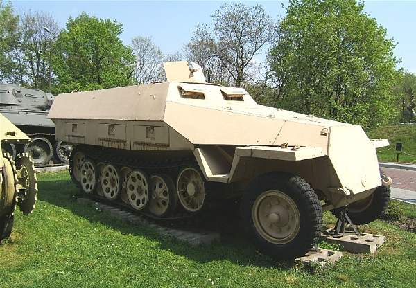 German Sdffz 251 Halftrack.