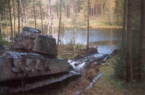 German re-issued T-34 Soviet Russian tank