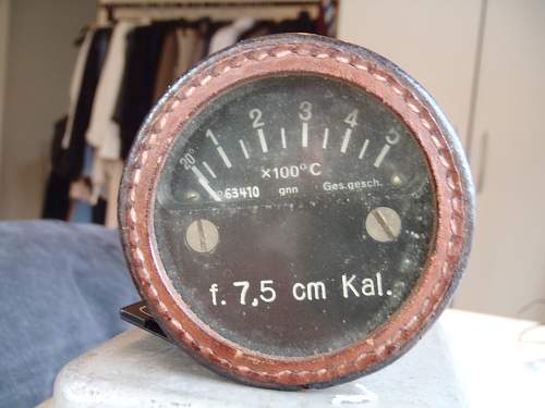 FOUND A 7.5cm GAUGES, FROM fLACK UNIT OR TANK ???
