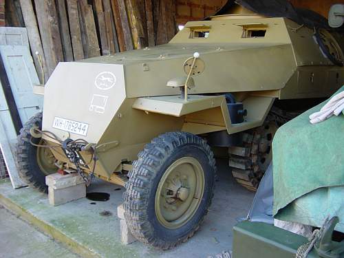 Czech OT810 converted to Sdkfz 251D