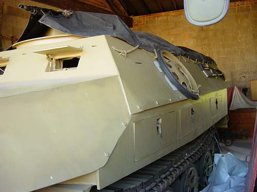 Czech OT810 converted to Sdkfz 251D