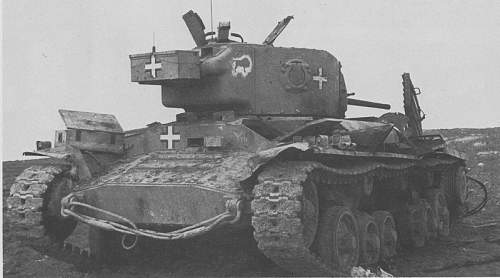 Captured British Sherman &quot;Firefly&quot; in German service