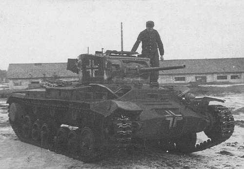 Captured British Sherman &quot;Firefly&quot; in German service