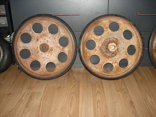 Sd. Kfz. 251 Wheels