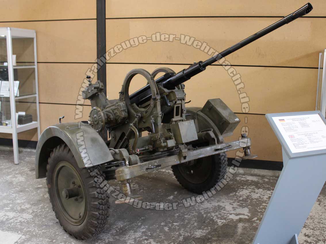 Deutsche Flak "2cm Vierling 38" Neu Miltär Klemmbausteine WW2 Military 