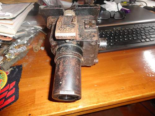 Unknown German &quot;Panzer&quot; Periscope or Sighting Scope 2